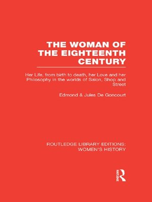 cover image of The Woman of the Eighteenth Century